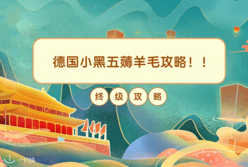 德国小黑五最强薅羊毛指南!小黑五×国庆×Prime Day同时秀出最下限!