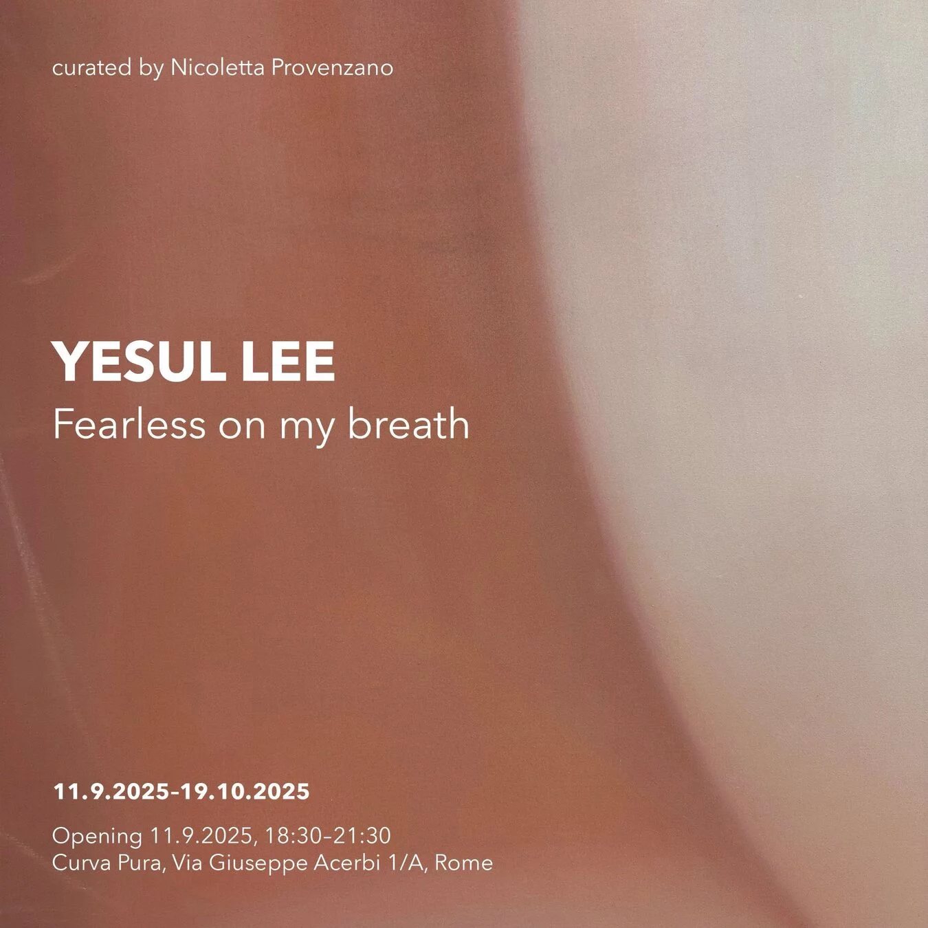 Yesul Lee《Fearless on my breath》：空气与光的诗意之旅