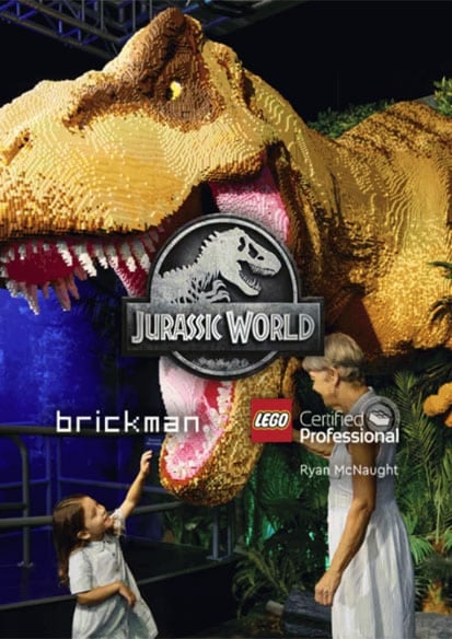 Jurassic World par Brickman《侏罗纪世界乐高展》：600万块LEGO®带你穿越史前冒险
