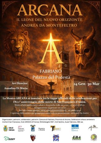 安德烈亚·达·蒙特费尔特罗《ARCANA - The Lion of the New Horizon》：一场连接中世纪灵性与当代雕塑的启示之旅