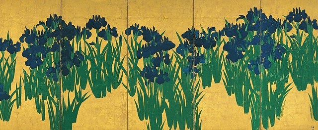琳派与光琳派｜《光琳派：国宝《燕子花图屏风》与尾形光琳的追随者