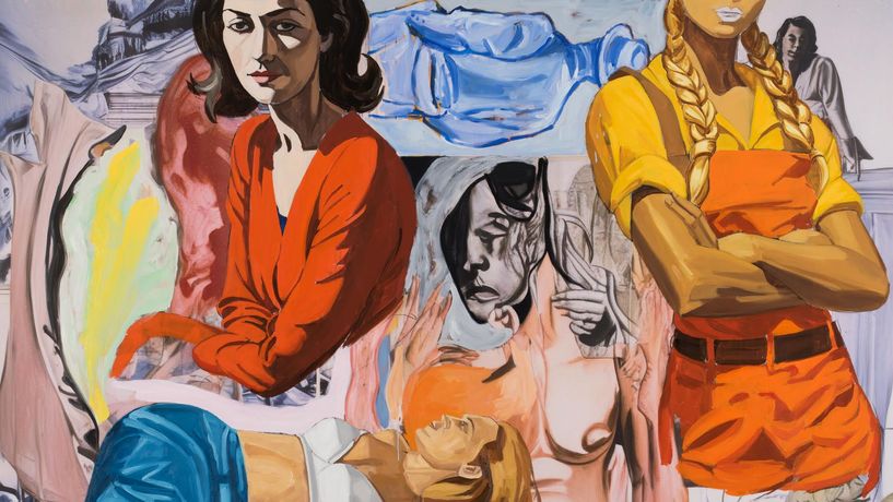 大卫·萨利《Painting in the Present Tense》：用AI技术重构挂毯绘画