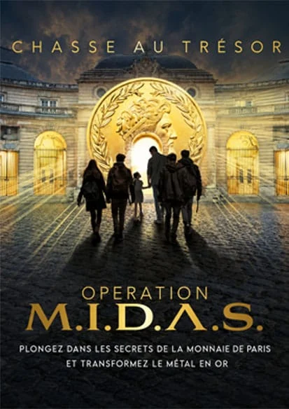 沉浸式寻宝游戏《Chasse au trésor : Opération M.I.D.A.S》：在巴黎铸币局开启点金术解谜之旅