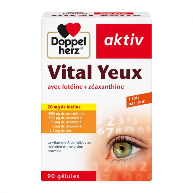 双心 Doppelherz Vital Yeux 护眼胶囊 90粒