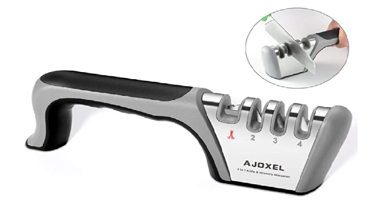 亚马逊多功能手持式磨刀器限时65折 安全便捷 折后13 59 收 以后做饭再也不用发愁剁排骨啦 一分钱ecentime 分享品质生活