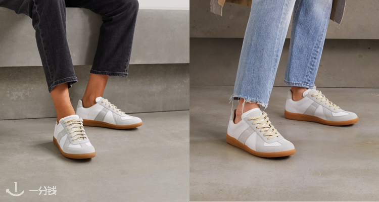 Maison Margiela每100欧减欧 德训鞋经典白色仅此一家有 超多包包 鞋子等着你来挑选 一分钱ecentime 分享品质生活